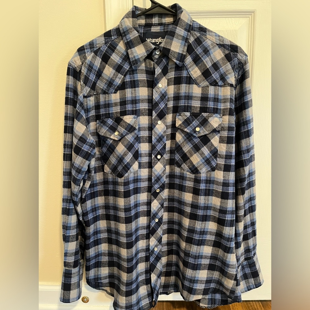 Wrangler wrancher flannel